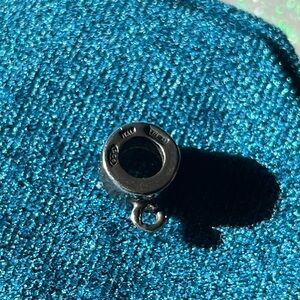 Small Sterling Silver Slide Charm/ Spacer